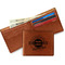 Logo & Tag Line Leather Bifold Wallet - Main