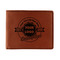 Logo & Tag Line Leather Bifold Wallet - Single
