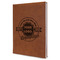 Logo & Tag Line Leather Sketchbook (Personalized)