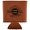 Logo & Tag Line Leatherette Can Sleeve - Flat