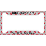 Logo & Tag Line License Plate Frame (Personalized)