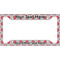 Logo & Tag Line License Plate Frame - Style A