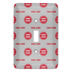 Logo & Tag Line Light Switch Cover (Personalized)