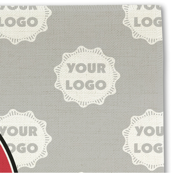 Logo & Tag Line Linen Placemat - DETAIL