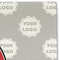 Logo & Tag Line Linen Placemat - DETAIL