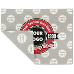 Logo & Tag Line Double-Sided Linen Placemat - Single w/ Logos