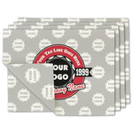 Logo & Tag Line Linen Placemat w/ Logos