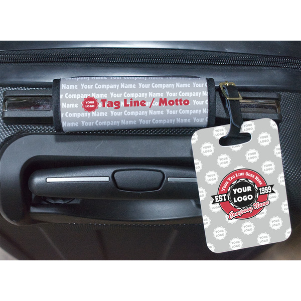 Logo & Tag Line Luggage Wrap & Tag