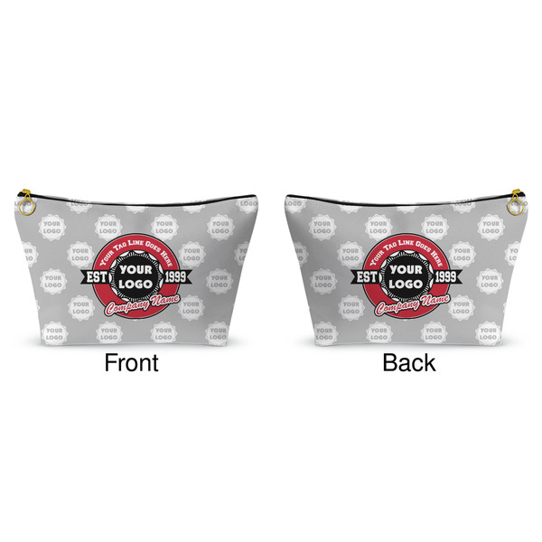 Logo & Tag Line Makeup Bag (Front and Back)