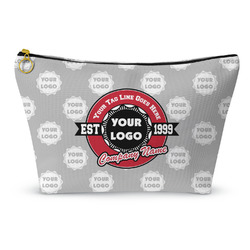 Logo & Tag Line Makeup Bag - Small - 8.5" x 4.5" w/ Logos