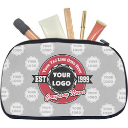 Logo & Tag Line Makeup / Cosmetic Bag - Medium w/ Logos