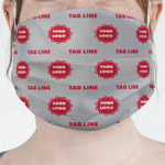 Logo & Tag Line Face Mask Cover (Personalized)