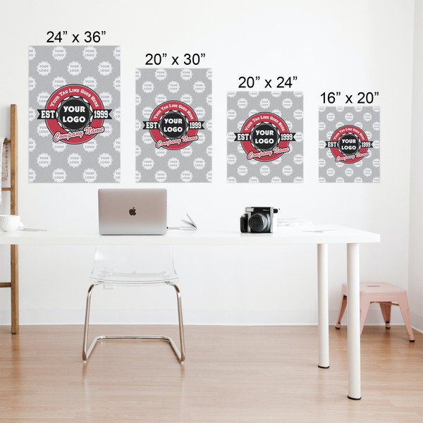 Logo & Tag Line Matte Poster - Sizes