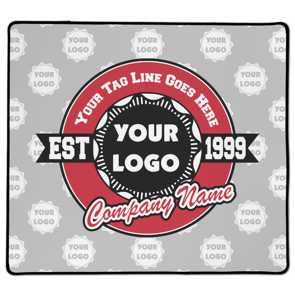 Custom Logo & Tag Line Gaming Mouse Pad - XL - 18" x 16" w/ Logos