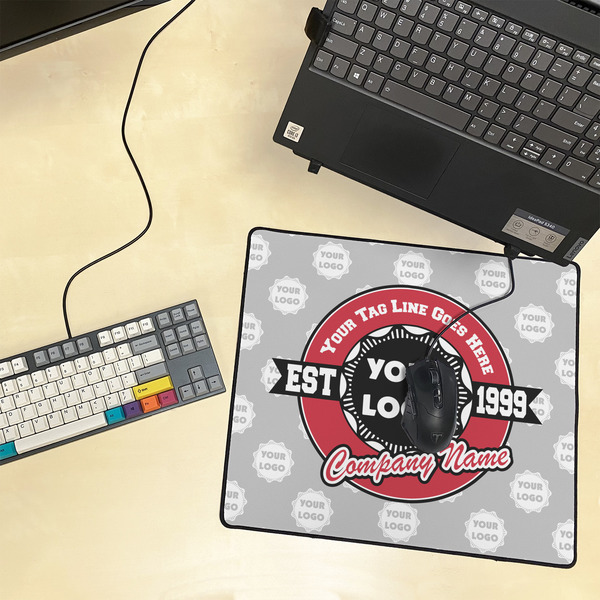 Logo & Tag Line Medium Gaming Mats - LIFESTYLE