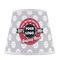 Logo & Tag Line Poly Film Empire Lampshade - Front View