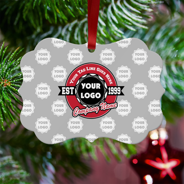 Logo & Tag Line Metal Benilux Ornament - Lifestyle