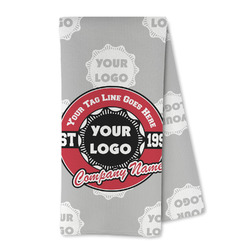 Logo & Tag Line Kitchen Towel - Microfiber w/ Logos