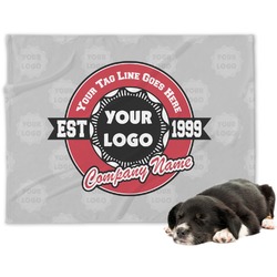 Logo & Tag Line Dog Blanket w/ Logos