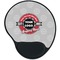 Logo & Tag Line Mouse Pad with Wrist Support - Main