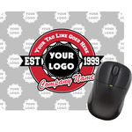 Logo & Tag Line Rectangular Mouse Pad w/ Logos