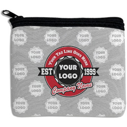 Logo & Tag Line Rectangular Coin Purse (Personalized)