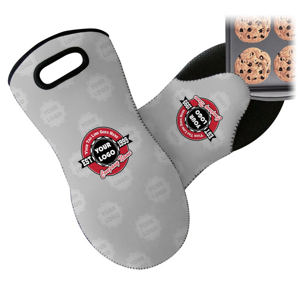 Logo & Tag Line Neoprene Oven Mitt