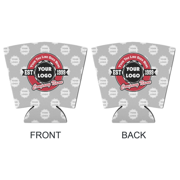 Logo & Tag Line Party Cup Sleeves - with bottom - APPROVAL