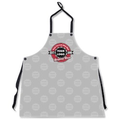 Logo & Tag Line Apron Without Pockets w/ Logos
