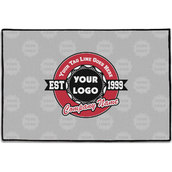 Logo & Tag Line Door Mat - 36"x24" (Personalized)