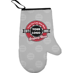 Logo & Tag Line Oven Mitt (Personalized)