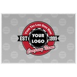 Logo & Tag Line Laminated Placemat w/ Name or Text