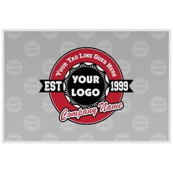 Logo & Tag Line Laminated Placemat w/ Logos