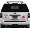 Logo & Tag Line Personalized Square Car Magnets on Ford Explorer