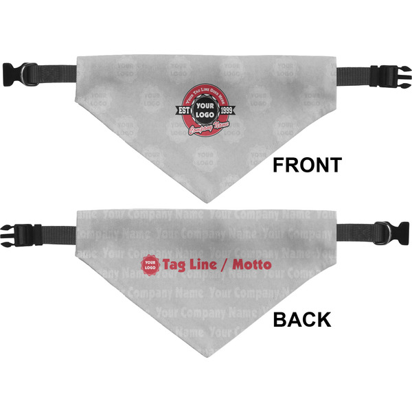 Logo & Tag Line Pet Bandana Approval