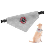 Logo & Tag Line Dog Bandana - XLarge w/ Logos