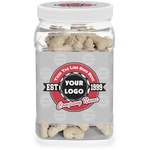 Logo & Tag Line Dog Treat Jar (Personalized)