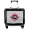 Logo & Tag Line Pilot Bag Luggage with Wheels