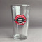 Logo & Tag Line Pint Glass - Two Content - Front/Main