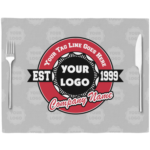 Logo & Tag Line Placemat with Props