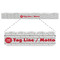 Logo & Tag Line Plastic Ruler - 12" (Personalized)