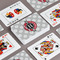 Logo & Tag Line Playing Cards - Front & Back View