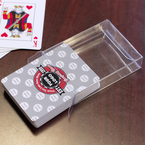 Logo & Tag Line Playing Cards - In Package