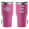 Logo & Tag Line RTIC Tumbler - Magenta - Double Sided - Front & Back