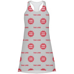 Logo & Tag Line Racerback Dress - X Small (Personalized)