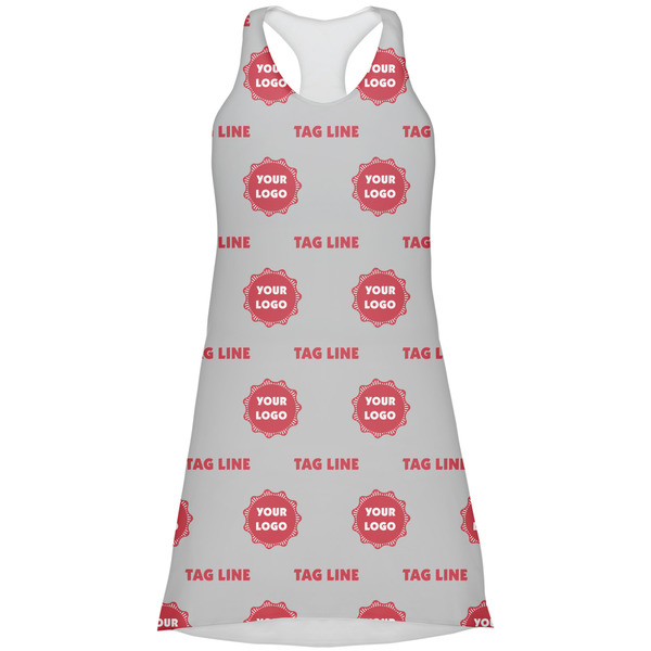 Custom Logo & Tag Line Racerback Dress - X Small (Personalized)