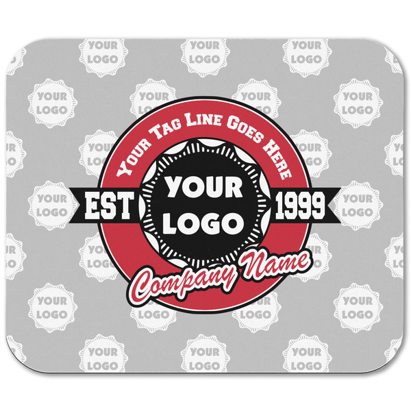 Logo & Tag Line Rectangular Mouse Pad - APPROVAL