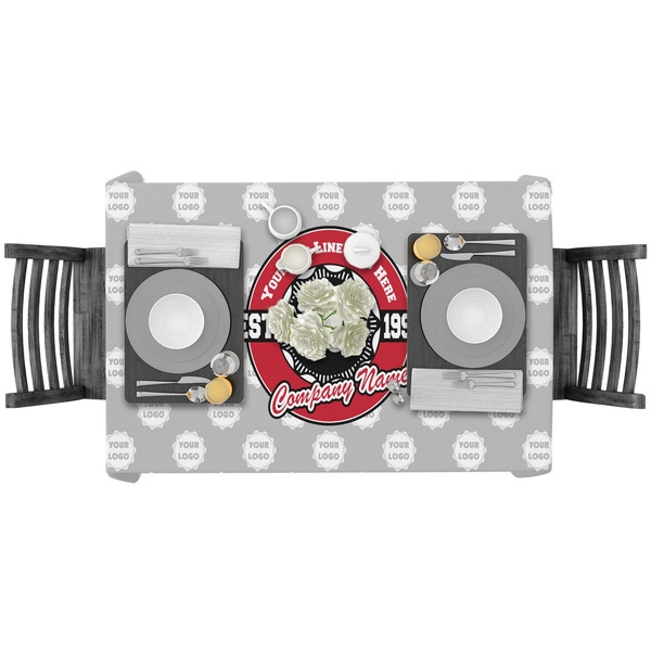 Logo & Tag Line Rectangular Tablecloths - LIFESTYLE