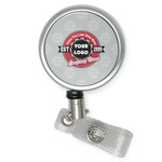 Logo & Tag Line Retractable Badge Reel (Personalized)