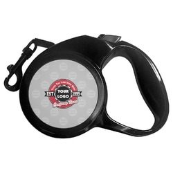 Logo & Tag Line Retractable Dog Leash - Large (Personalized)